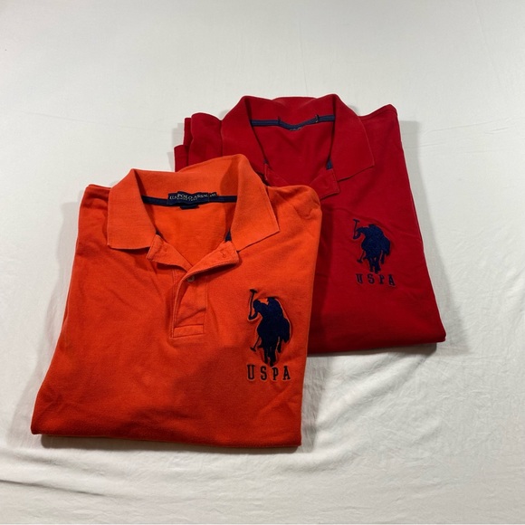 I.S. Polo Shirts Collared Shortsleeved Shirts Cotton 1/4 Button Buisness Casual - Picture 1 of 10